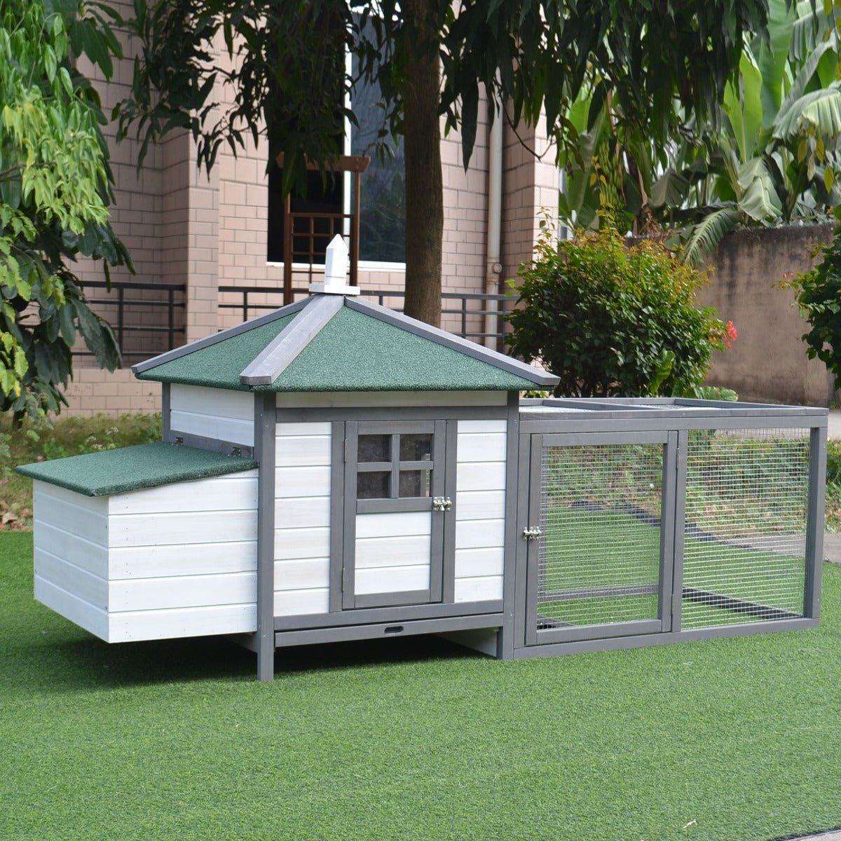 PawHut Chicken Coop Large Backyard