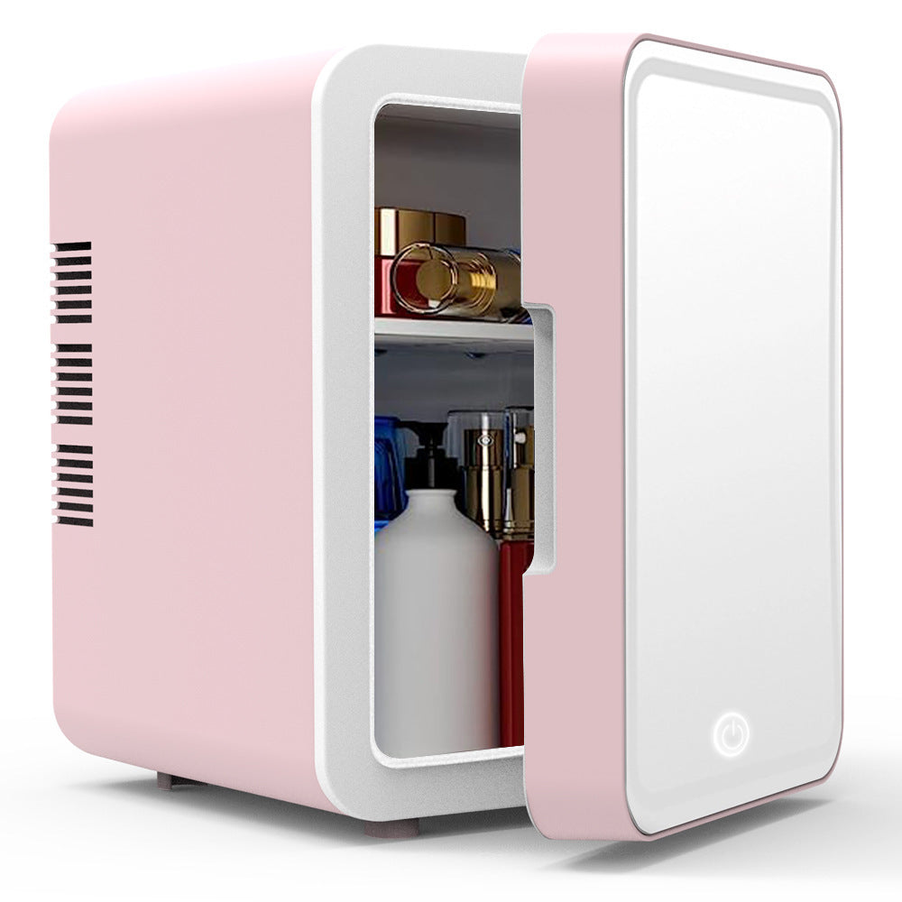 Beauty Refrigerator Makeup Skin Care Products Mini 110V Portable Built-in Light Car Refrigerator