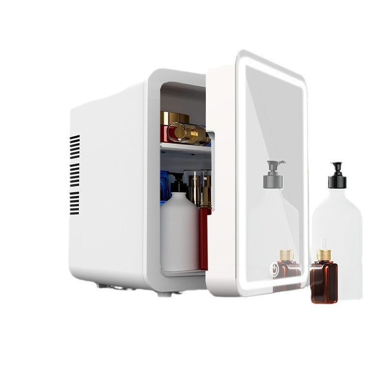 Beauty Refrigerator Makeup Skin Care Products Mini 110V Portable Built-in Light Car Refrigerator