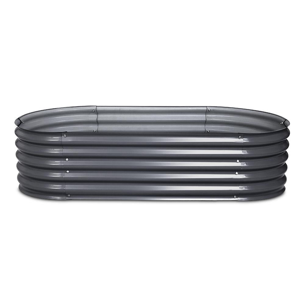 Green Fingers Garden Bed - Oval Planter Box Raised Container
