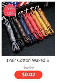 1Pair Cotton Flat Shoelaces Sneakers Canvas Shoe laces Women Men Shoelace White Black Beige Classic Laces for Shoes Strings