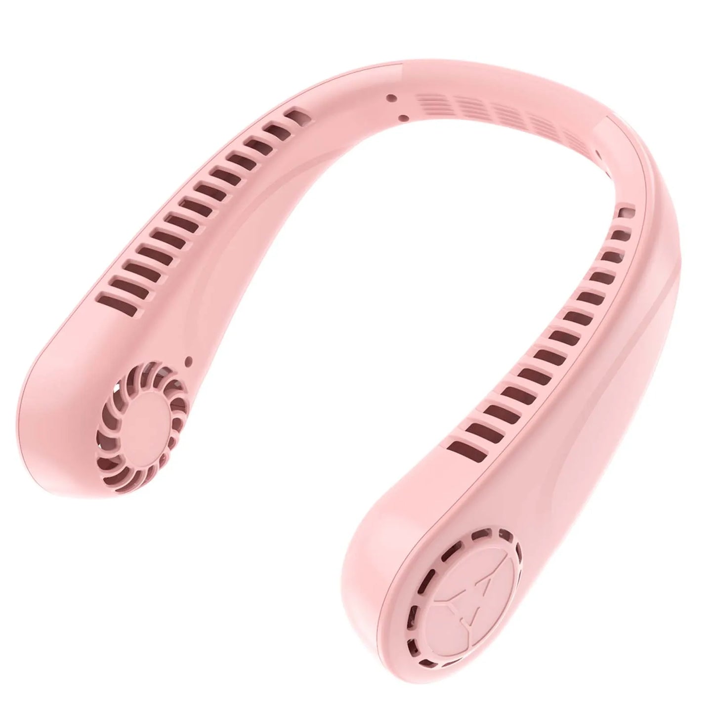 Hands-Free Personal Neck Fan Cooling Hanging/ USB Rechargeable - 5 Wind Speeds
