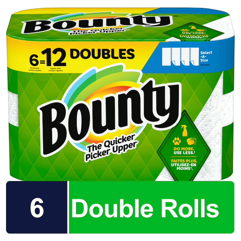 Doubles Select-A-Size 6 -Count Paper Towels