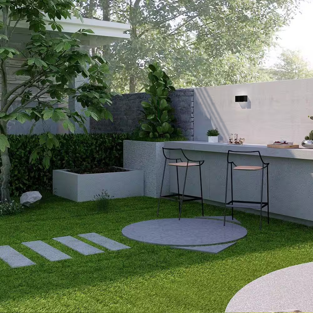 Artificial Grass Tiles Turf Deck Set 12 X 12 In. Synthetic Fake Grass Artificial Grass Interlocking Tiles (9 Pack) Green