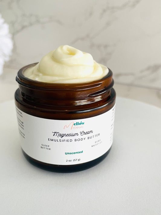 Magnesium Body Butter:  2 oz